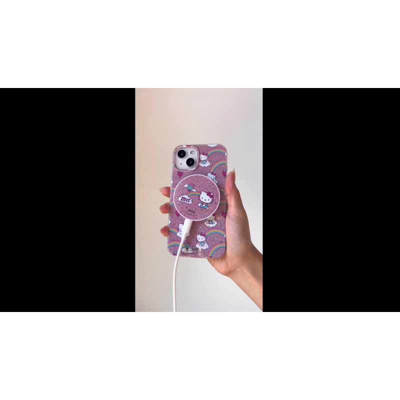Sonix x Hello Kitty Beyond UV+O3 소독제 상자 및 범용 충전기, 휴대폰, 마스크, 메이크업 브러쉬, 네일 도구용 UV 및 오존 상자
