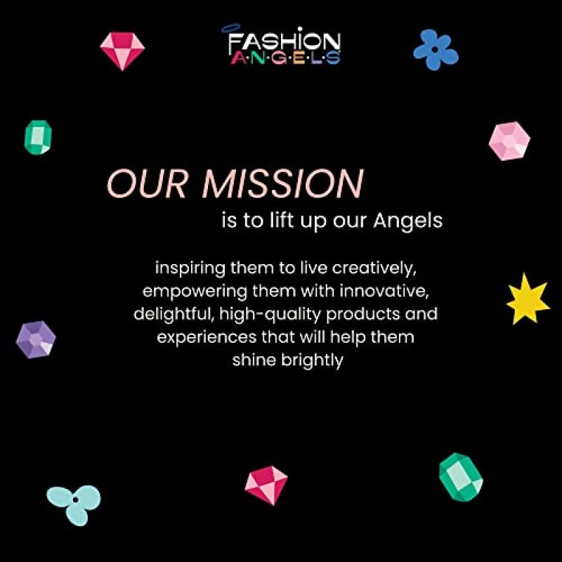 Fashion Angels 에어브러시 패션 디자인 세트 - 에어브러시 도구, 충전 용기, 타이 염료 파우더 백 및 스텐실 포함 - 티셔츠, 후드티 등 액세서리 - 20개 이상의 프로젝트 제작