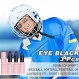 3PCS 스포츠 아이 블랙 스틱, 축구 야구 소프트볼을위한 Eyeblack 페이스 페인트 스틱, 스포츠 할로윈 코스프레 의상 파티 (3Pcs 블루)를위한 고 색소, 저자 극성 눈 Balck 립스틱