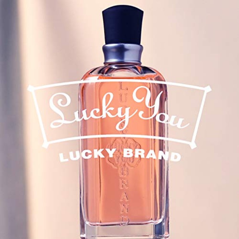 Lucky You 여성용 향수 향수, 오드 뜨왈렛 스프레이, 낮이나 밤, 신선한 꽃 시트러스 향, 3.4 Fl Oz