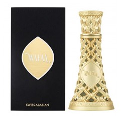 스위스 아라비아 와파(Swiss Arabian Wafaa) - 두바이의 고급 제품 - 오래 지속되고 중독성이 있는 개인용 EDP 스프레이 향수 - 매혹적인 시그니처 아로마 - 아라비아의 고급스러운 향기 - 1.7온스