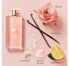 Lancôme Idôle Eau de Parfum - 베르가몽, 자스민, 바닐라 향이 오래 지속되는 향수 - 프레시 & 플로럴 여성 향수