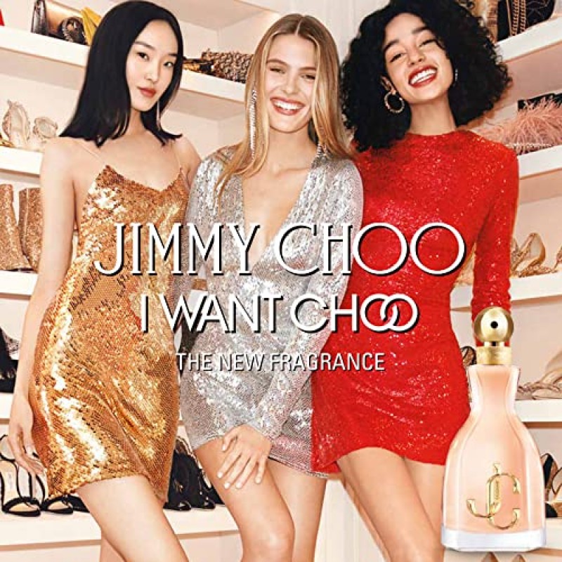 JIMMY CHOO I Want Choo 오 드 퍼퓸 스프레이 1.3 온스, 1.3 fl. 온스