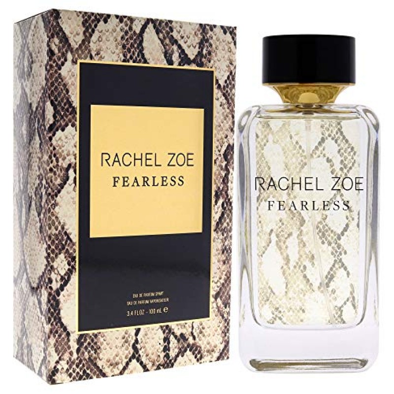 Rachel Zoe Fearless - 3.4온스 오 드 퍼퓸 스프레이 - 완벽하게 균형 잡힌 여성용 향수 - 오래 지속되는 시그니처 디자이너 향으로 감각을 깨우세요