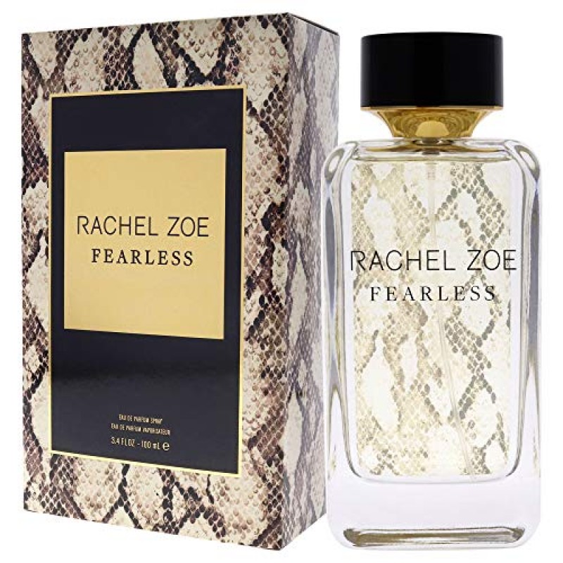 Rachel Zoe Fearless - 3.4온스 오 드 퍼퓸 스프레이 - 완벽하게 균형 잡힌 여성용 향수 - 오래 지속되는 시그니처 디자이너 향으로 감각을 깨우세요