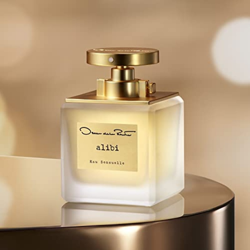 Oscar de la Renta Alibi 여성용 오 센수엘 오 드 퍼퓸 향수 스프레이, 3.4 Fl. Oz.