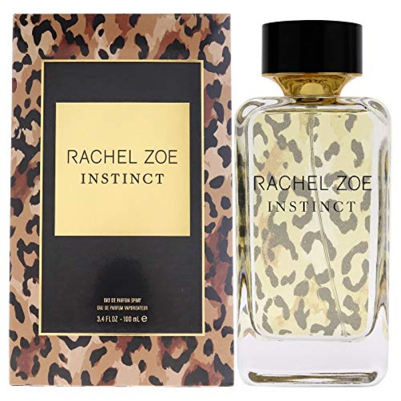 RACHEL ZOE Instinct - 3.4온스 오 드 퍼퓸 스프레이 - 완벽하게 균형 잡힌 여성용 향수 - 오래 지속되는 시그니처 디자이너 향으로 감각을 깨우세요