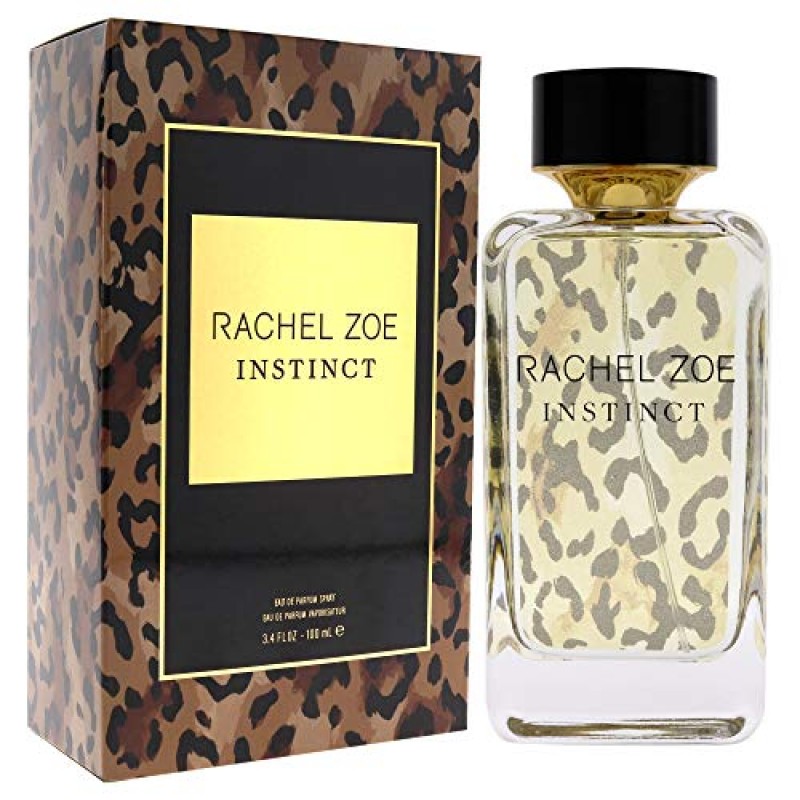 RACHEL ZOE Instinct - 3.4온스 오 드 퍼퓸 스프레이 - 완벽하게 균형 잡힌 여성용 향수 - 오래 지속되는 시그니처 디자이너 향으로 감각을 깨우세요