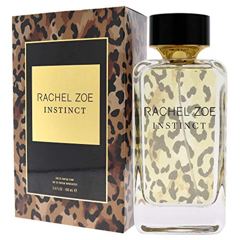 RACHEL ZOE Instinct - 3.4온스 오 드 퍼퓸 스프레이 - 완벽하게 균형 잡힌 여성용 향수 - 오래 지속되는 시그니처 디자이너 향으로 감각을 깨우세요