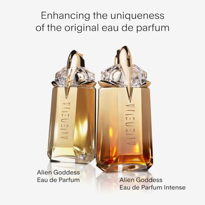 Mugler Alien Goddess Intense - 오 드 퍼퓸 - 여성용 향수 - 플로럴 & 우디 - 베르가못, 자스민, 바닐라 함유 - 오래 지속되는 향수 - 2.0 Fl Oz