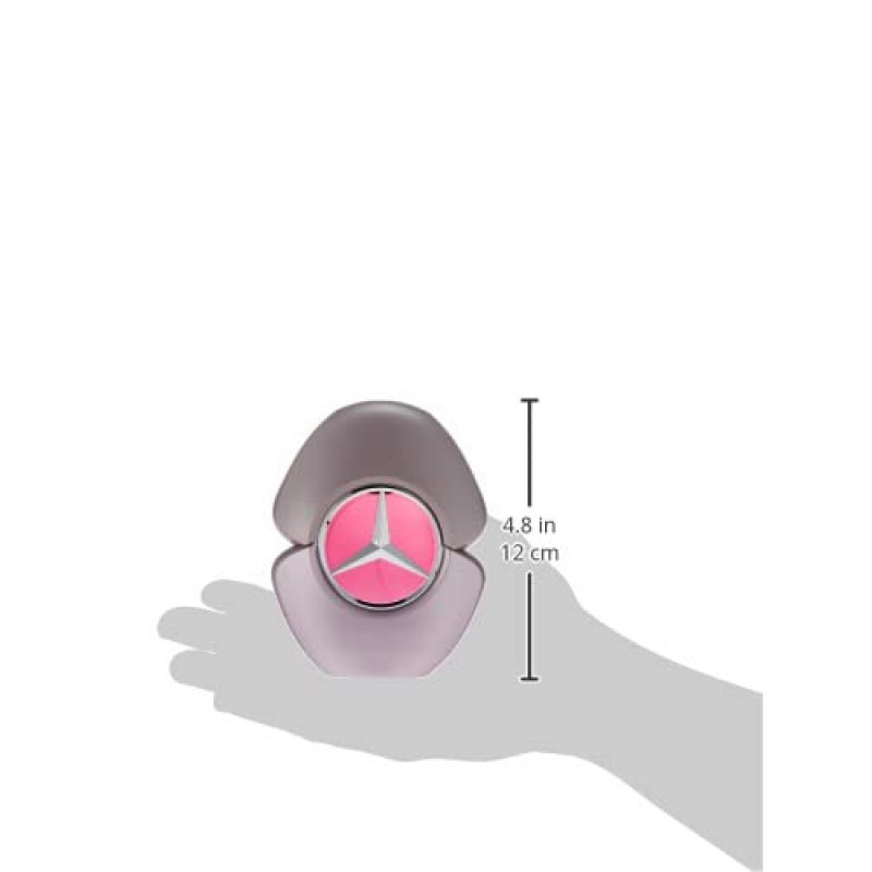 메르세데스 벤츠 우먼 바이 메르세데스-벤츠 오드 퍼퓸 스프레이 3 온스, 투명