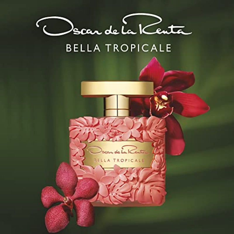 Oscar de la Renta Bella Tropicale 여성용 오 드 퍼퓸 향수 스프레이, 3.4 Fl. Oz.