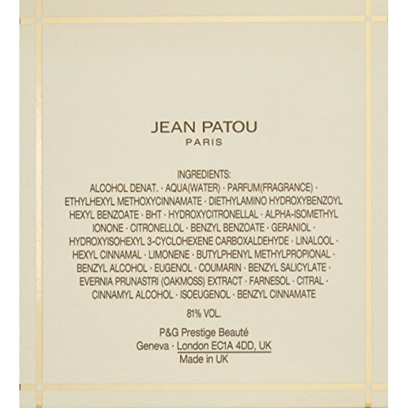 Jean Patou 1000 오드뚜왈렛 스프레이, 1.0 Fl Oz