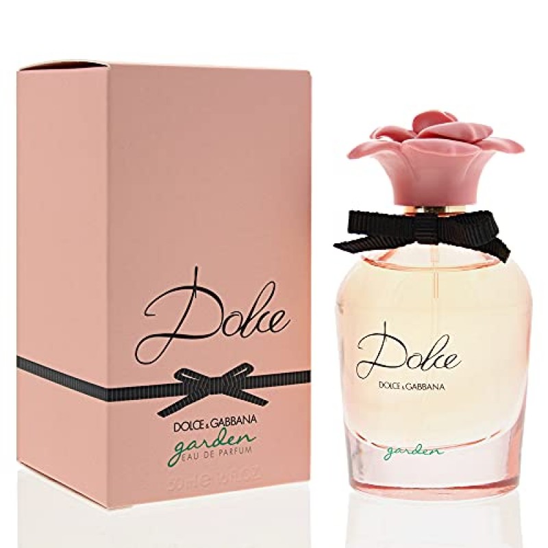 Dolce & Gabbana Garden 여성용 오드 퍼퓸 스프레이, 프리 사이즈, 꽃무늬, 1.6 Fl Oz