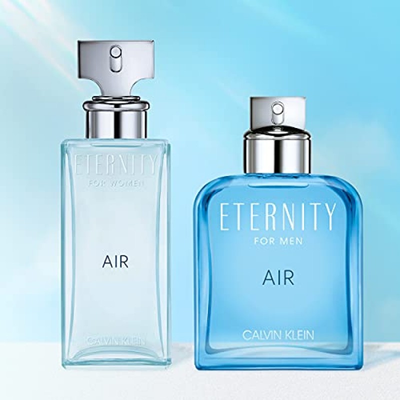 Calvin Klein Eternity for Women 에어 오 드 퍼퓸 - 싱그러운 푸른 하늘, 기분 좋은 꽃향기, 자몽 오일, 시더우드, 머스크 향