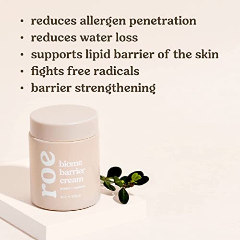 Roe Wellness Baby Biome Barrier Cream 수분 공급 극대화 피부 보호 및 부드럽고 건강한 피부 보호 및 수분 잠금