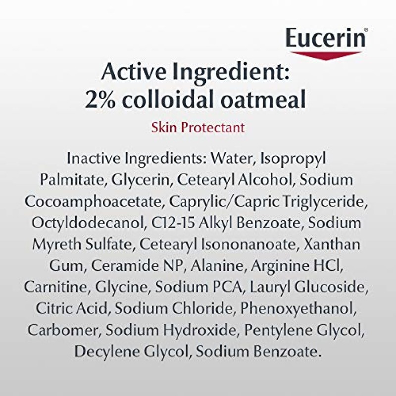 Eucerin 베이비 습진 완화 크림 & 바디 워시, 유아용 습진 바디 워시, 13.5 Fl Oz 병