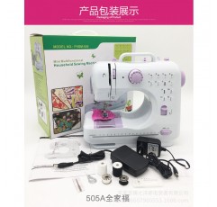 통관 Fanghua 재봉틀 홈 12 스티치 다기능 전기 의류 트롤리 Amazon eBay 유럽 및 미국 규정