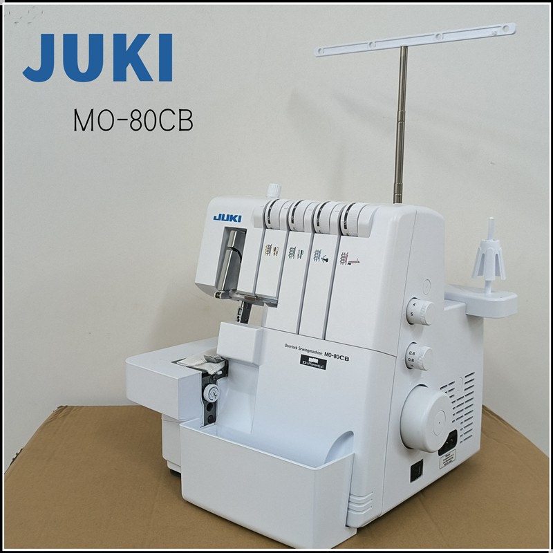 일본의 JUKI 가정용 오버록 기계 80CB 오버록 비밀 사본 소형 2/3/4 라인 전기 오버록 기계