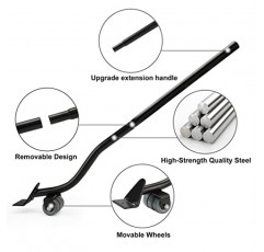 단단한 바닥 표면용 BSTCYZL 가구 이동 세트, 무거운 가구를 빠르고 쉽게 이동(리프터 도구 1개 및 높이 조절 블록 4개)