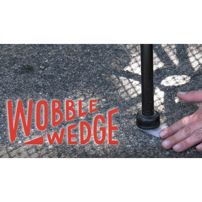 WOBBLE WEDGES 견고한 플라스틱 심, 30팩 - 미국산 - 주택 개조 및 작업용 다목적 심 웨지 - 플라스틱 웨지 가구 레벨러, 테이블 및 변기 심, 레벨링 피트 - 반투명