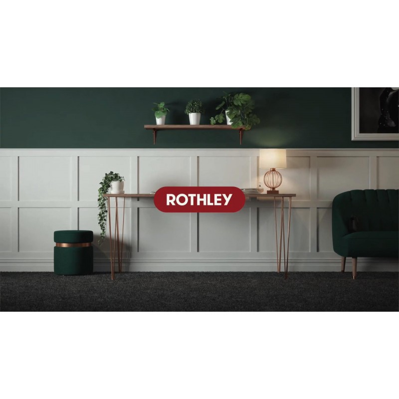 ROTHLEY 머리핀 다리 28인치 테이블 다리 금속 3개의 단단한 막대 책상 다리 바닥 보호대가 있는 바 높이 테이블 다리 가구용 다리 야외 테이블 다리 4개 세트 가구 다리(골동품 구리)