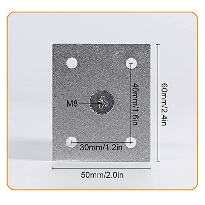 지원 테이블 다리, 소파 침대 피트, 소파 침대 커피 테이블 교체 부품, DIY 가구 TV 찬장, 알루미늄 합금 (크기: 18cm/7.1in) (Si)에 대 한 4pcs 금속 가구 교체 피트 캐비닛 코너 피트