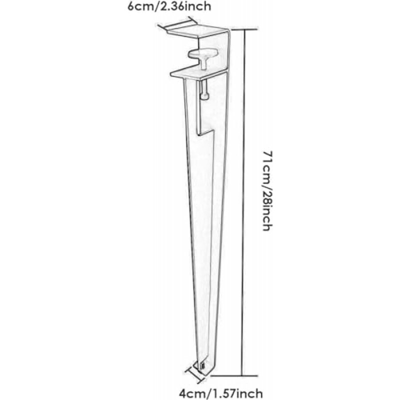 LYF 28인치 머리핀 테이블 다리, DIY 가구 금속 테이블 다리는 커피 테이블, 식탁, 디자이너 책상, 4세트, 미드 센츄리 모던 스타일(색상: E, 크기: 71cm/28in)에 적합합니다.