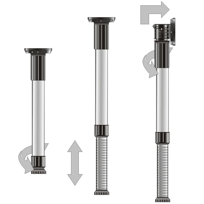 조정 가능한 접이식 테이블 다리, 내구성이 뛰어난 금속 가구 다리, 접이식 지지대 다리, 홈 오피스 DIY 책상 다리, 2