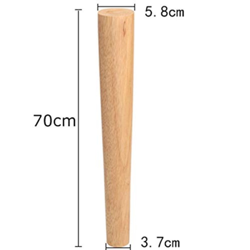 MEFFEE 테이블 다리, 원목 가구 다리 캐비닛 소파 테이블 및 의자 지지대, DIY 가구 액세서리, 12~36인치 가구 교체 다리(4 그룹)