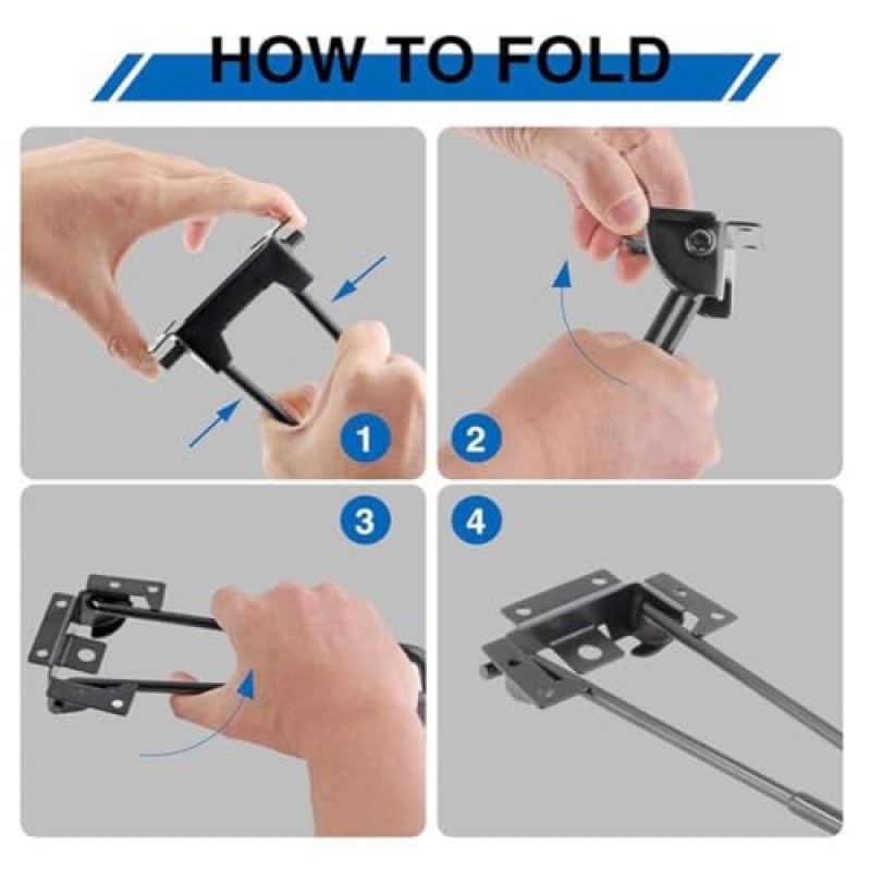 MObyat 금속 접이식 가구 다리, 200mm-720mm/7.9