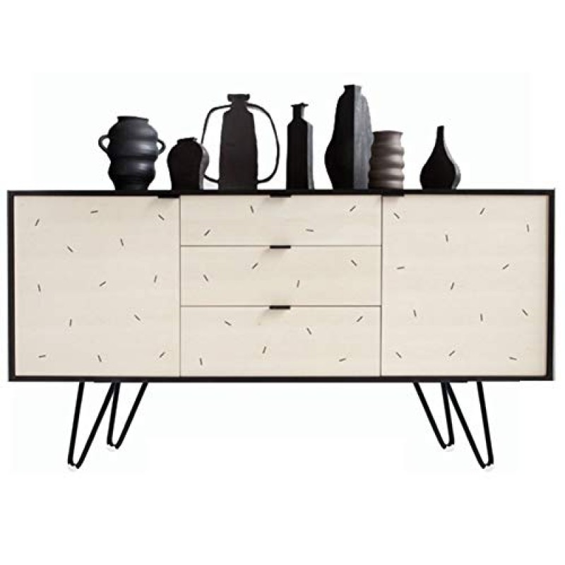 JAMCHE 4PCS 머리핀 다리 DIY 가구 금속 테이블 다리 캐비닛 옷장 TV 캐비닛 서랍 스탠드 Mid Century Modern 스타일 와서 나사 바닥 보호기 골드 150mm