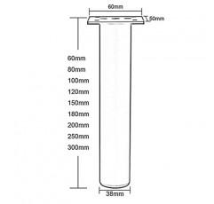4pcs 금속 가구 다리 조정 가능한 라운드 소파 다리 알루미늄 합금 찬장 피트 침대 옆 테이블 TV 캐비닛에 대 한 DIY 교체 부품 (색상: 블랙 크기: 250mm) (실버 300mm)