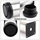 회전 조절 테이블 다리 X4 캐비닛 다리 가구 다리 벤치 다리 테이블 다리 라운드 가구 다리 0-15mm DIY 가구, 500mm(19.68in) ()