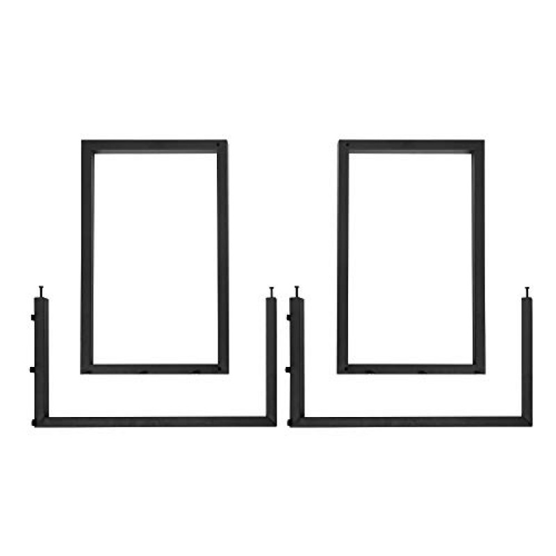 OLDRAINBOW 검은 철 커피 테이블 다리, 금속 가구 다리 28 