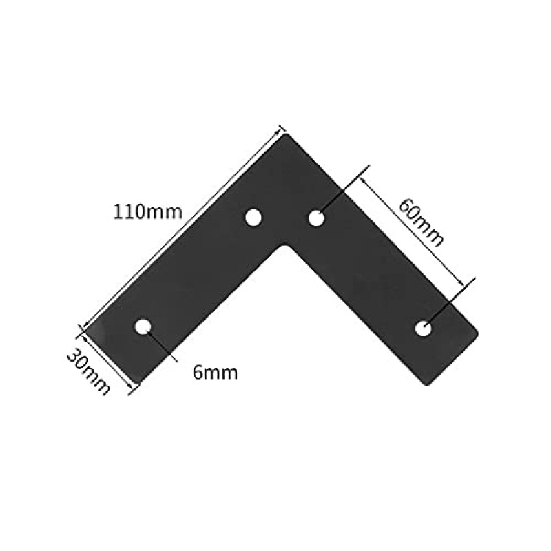 4 가구 다리 소파 다리 캐비닛 다리 테이블 다리 예비 가구 지원 다리 테이블 다리 DIY 가구 금속 테이블 다리 TV 캐비닛에 적합 서랍 스탠드(검은색 15.74인치/40cm)