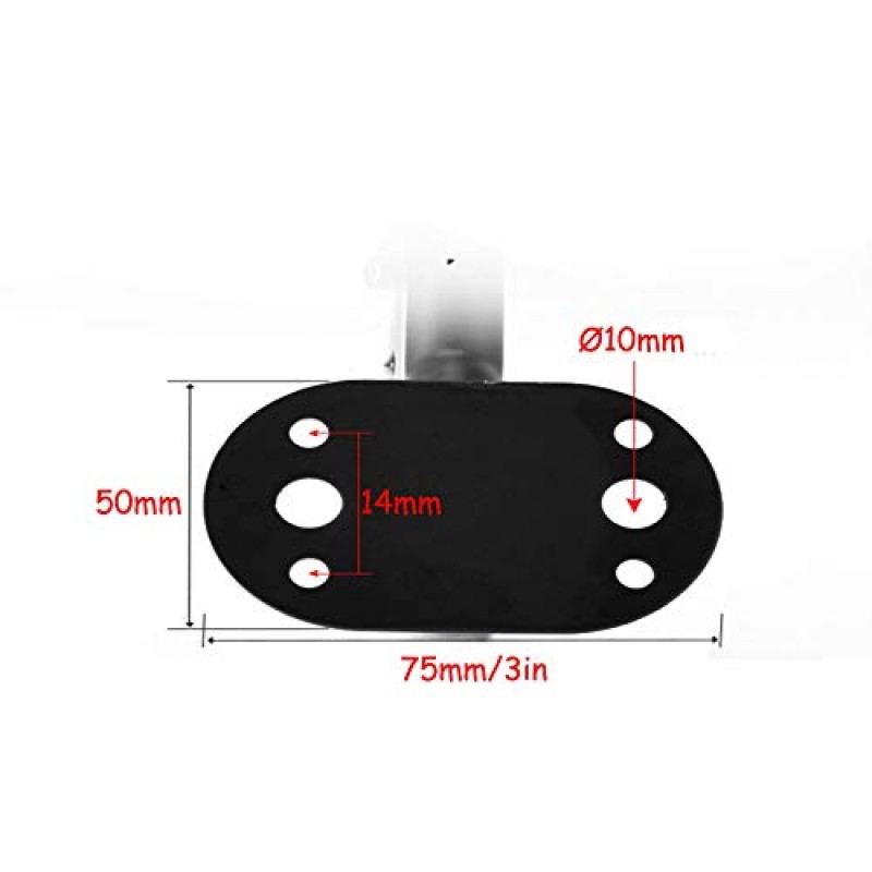 JAMCHE 4pcs 현대 금속 가구 소파 다리, DIY 캐비닛 금속 테이블 피트, 철, 도금, Tv 커피 테이블 소파 Nightstand 옷장 사이드 보드 다리, 나사 포함, 부하 1000kg