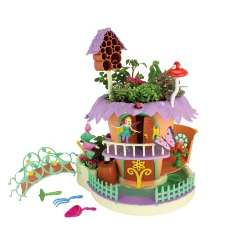 My Fairy Garden — 자연 별장 장난감 조각상 및 식물 키트 — Fairy Isla와 함께 나만의 마법의 정원 가꾸기 — 4세 이상