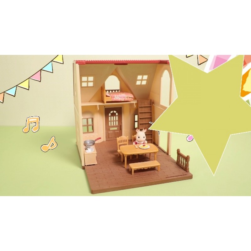 Calico Critters 컨트리 버니 욕실 세트