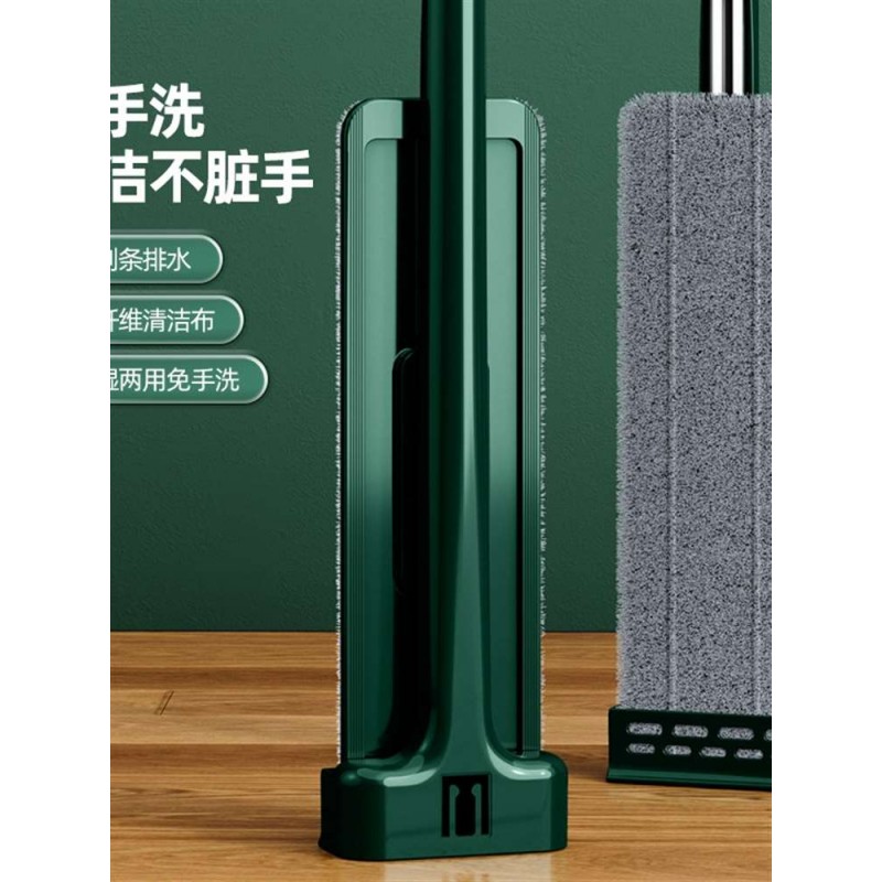손세탁이 가능한 대형 대걸레, 대걸레 1개, 가정용 게으른 대걸레 걸레질 유물, 습식 및 건식 와이퍼