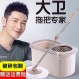 David D6 회전 걸레 버킷 내구성이 뛰어난 습식 및 건식 걸레 듀얼 드라이브 좋은 걸레 가정용 손세탁 걸레 막대