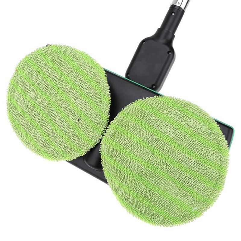 블루 왁싱 천 원형 직경 160mm 전기 걸레 교체 청소용 걸레 매트 액세서리 소모품 2개