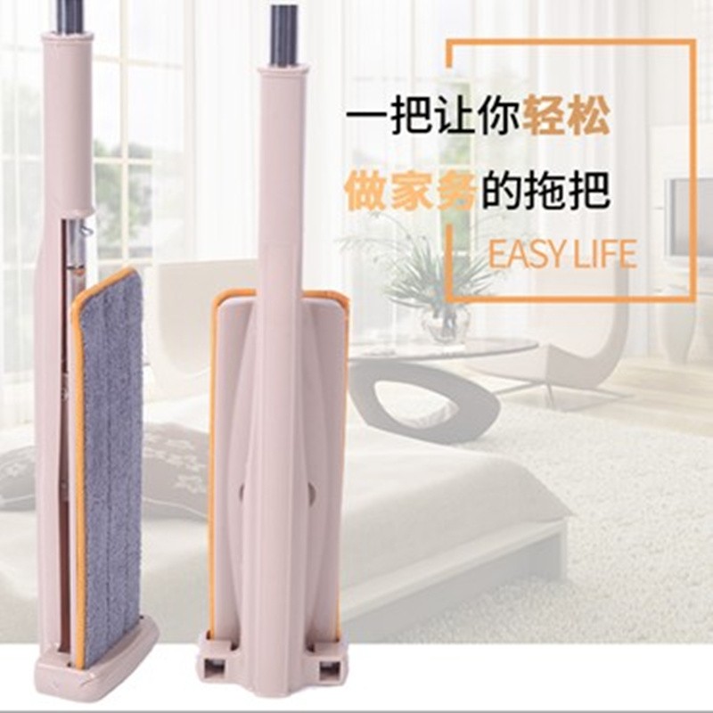 45cm 초대형 손으로 씻을 수있는 평면 걸레 가정용 나무 바닥 타일 게으른 회전 바닥 걸레 걸레 유물