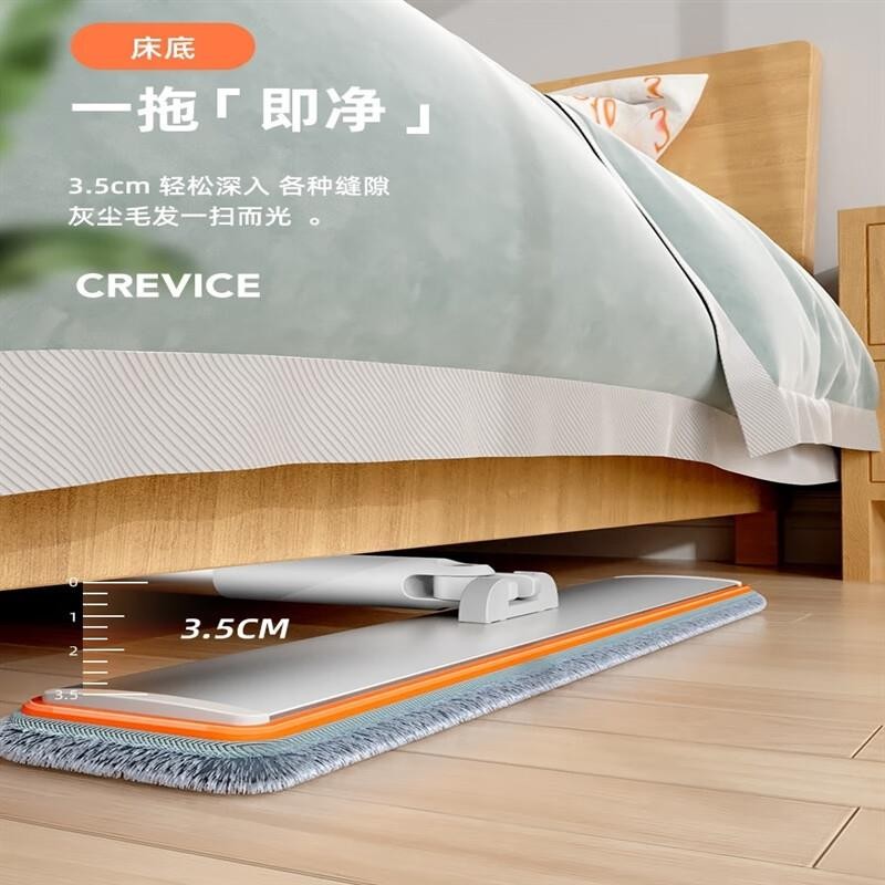 간격 걸레질, 건식 및 습식 이중 용도 게으른 걸레, 편평한 먼지 제거, 타일 걸레 간격을 위한 새로운 Long Xunhe 걸레