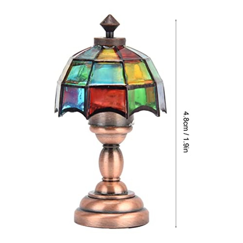 FASJ 1: 12 DIY 인형의 집 조명, 인형의 집 액세서리 배터리 작동 조명 1:12 인형의 집 미니어처 미니 라이트 1/12 인형의 집 어린이용