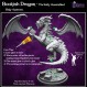 Wildspire Fantasy Bookish Dragon 미니어처 - DND 미니어처용 거대한 크기 6" 28mm 벌크 D&D Dungeons and Dragons 미니어처 I DND Mini용 테이블탑 미니어처 및 DND 피규어 I(캐릭터 시트 포함)