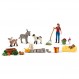 Schleich Farm World, 남아 및 여아를 위한 농장 동물 장난감, 24가지 서프라이즈 장난감이 포함된 Farm World Advent Calendar