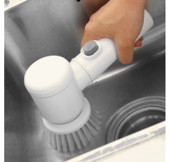 무선 전기 청소 브러시 ​​가정용 다기능 청소 휴대용 타일 욕실 유리 바닥 세탁기 유물