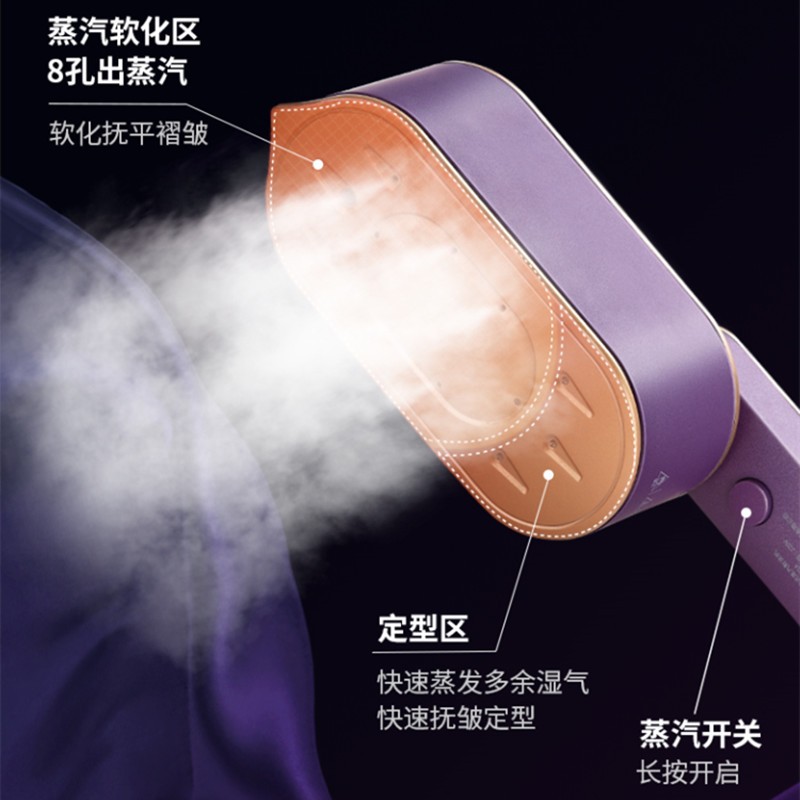 휴대용 의류 다림질 기계, 가정용 소형 휴대용 스크린 디스플레이 의류 다림질을 위한 증기 건식 및 습식 전기 다리미