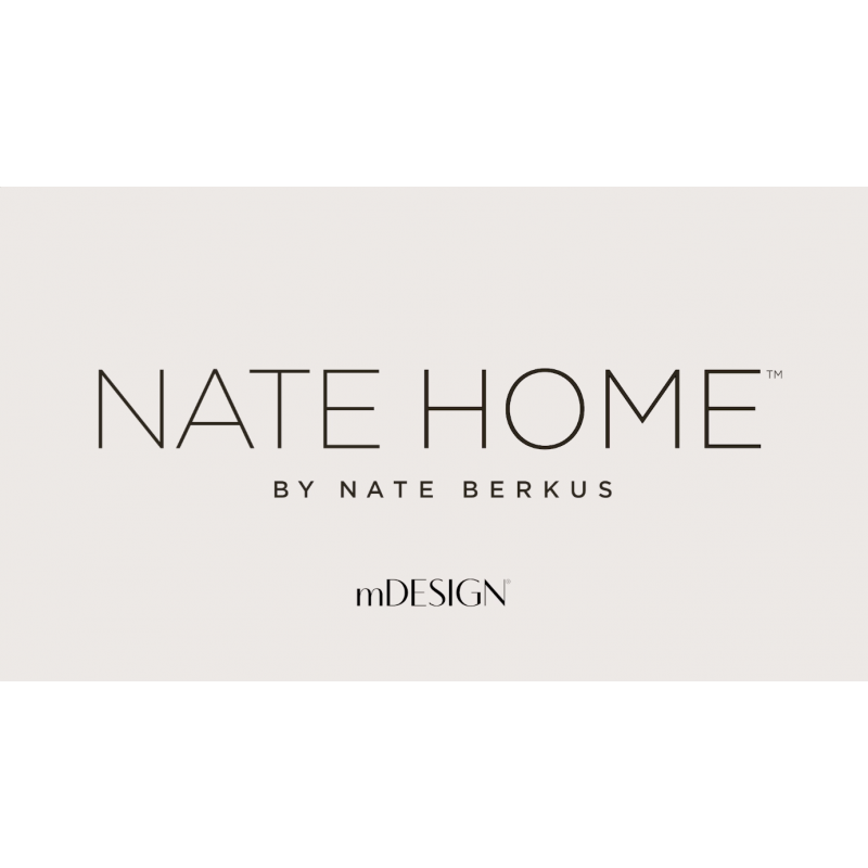 Nate Home by Nate Berkus 300TC 3피스 럭스 코튼 새틴 이불 커버 | mDesign의 매우 부드럽고 시원한 침구 세트 - 풀/퀸 사이즈 - 이불 커버 1개/베개 샴 2개, 고래(네이비 블루)
